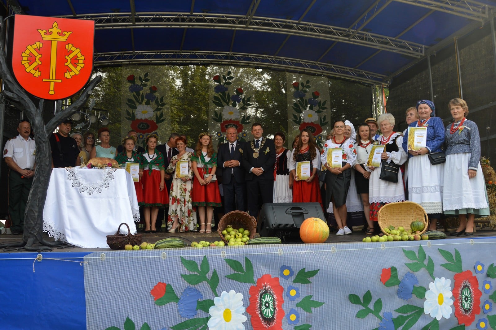 Wszystkie delegacje wieńcowe
