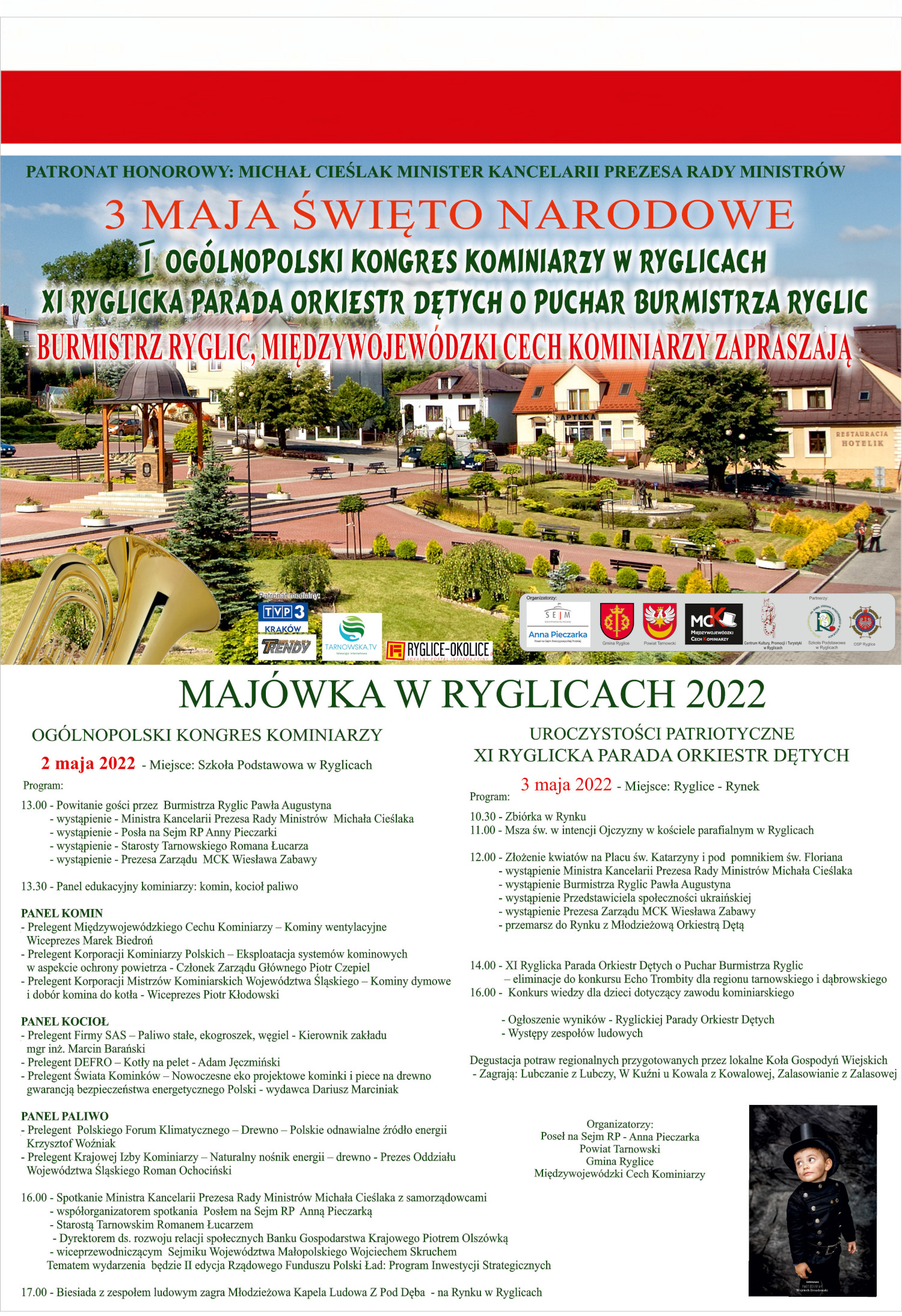 Plakat informujący o imprezie