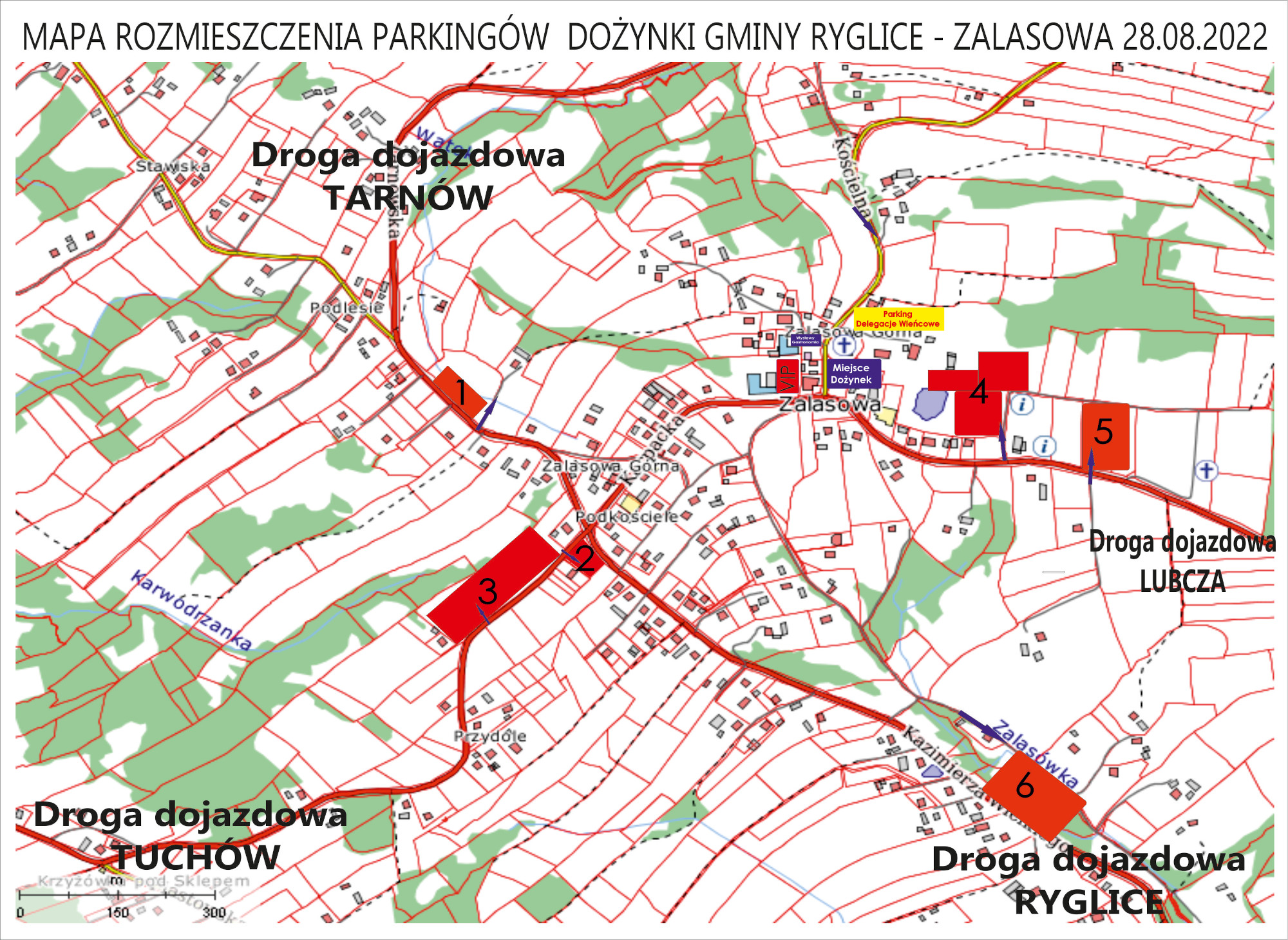 Mapa parkingów