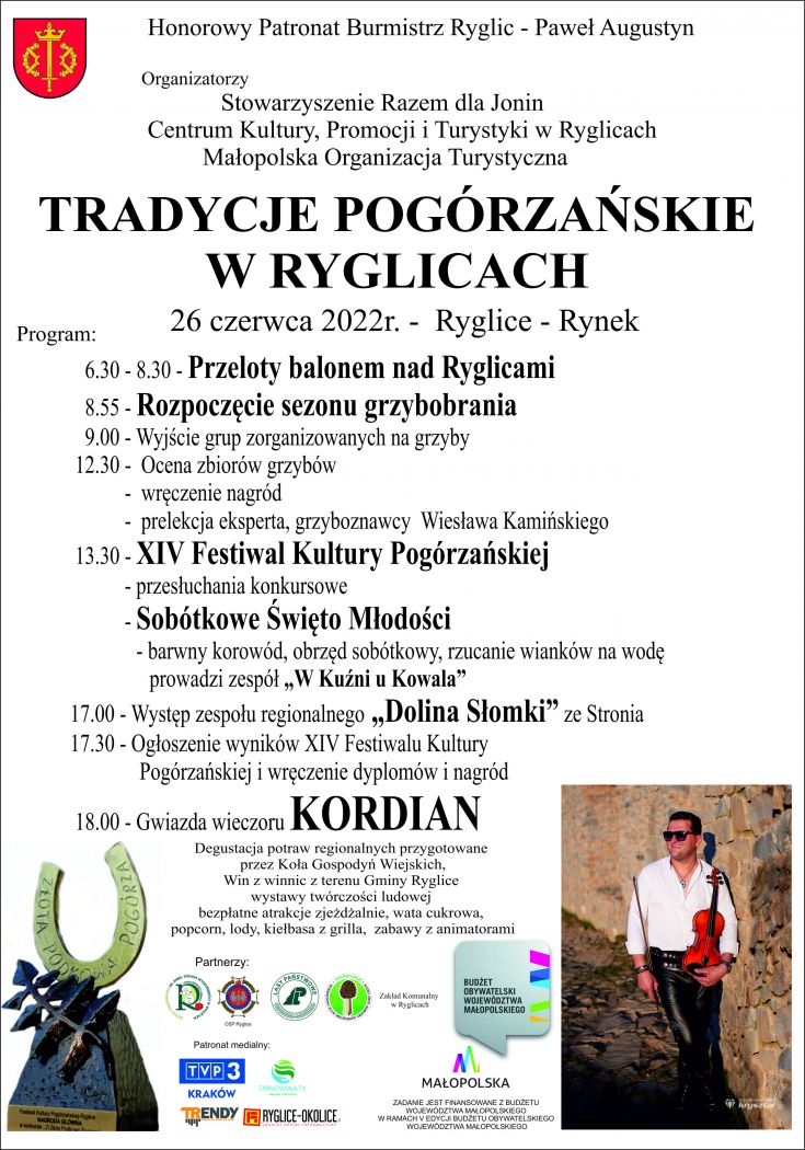 Plakat informujący o wydarzeniu
