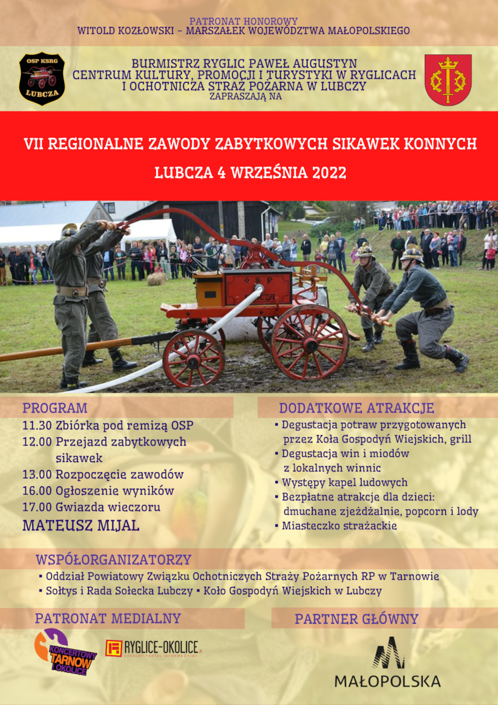Plakat informujący o wydarzeniu