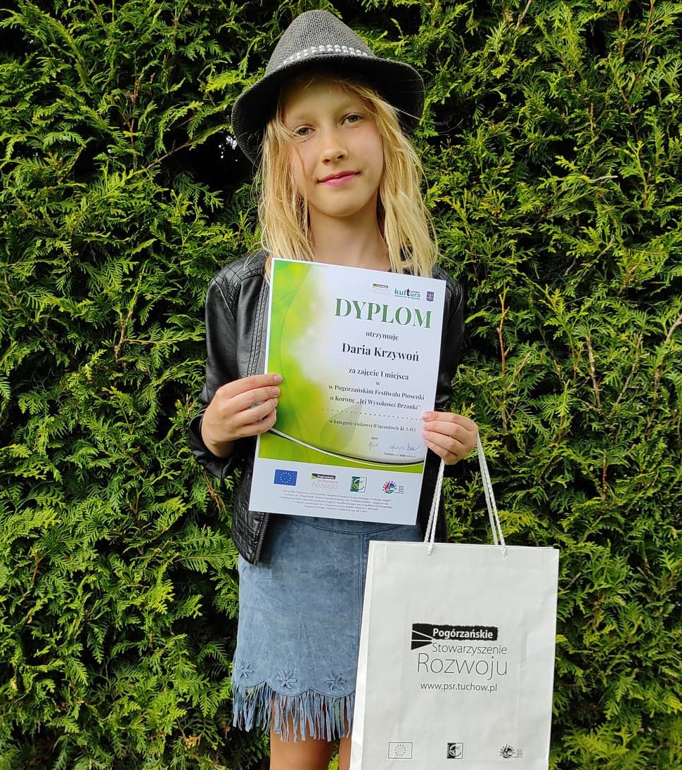 Laureatka Daria Krzywoń