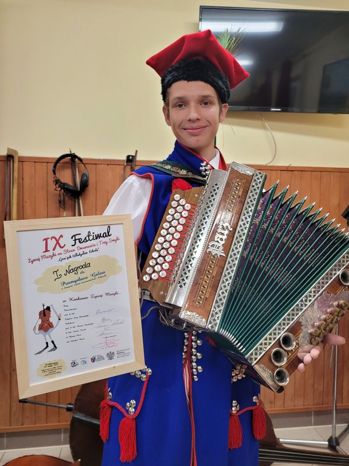 Laureat 1 miejsca Przemysław Galas