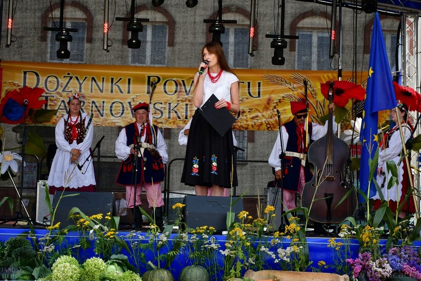 Dożynki w Ryglicach - na scenie