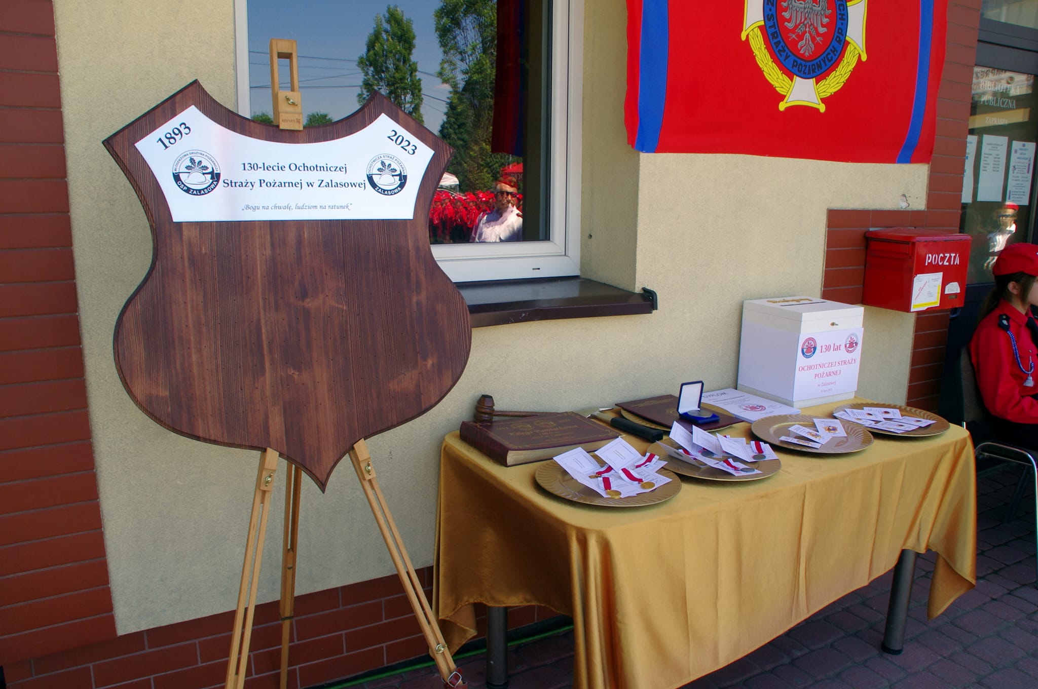 Jubileusz OSP w Zalasowej- medale