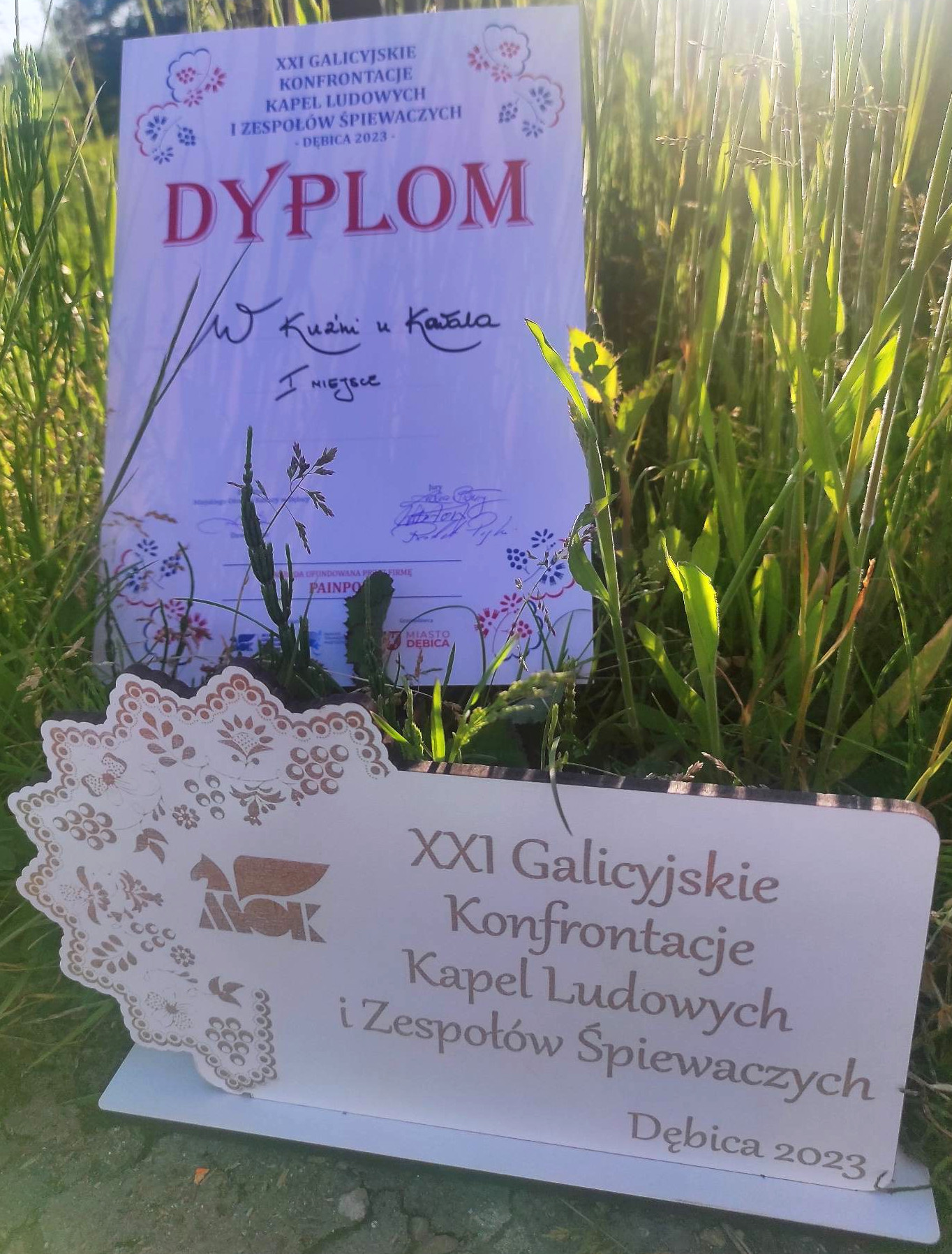 dyplom- W Kuźni u Kowala