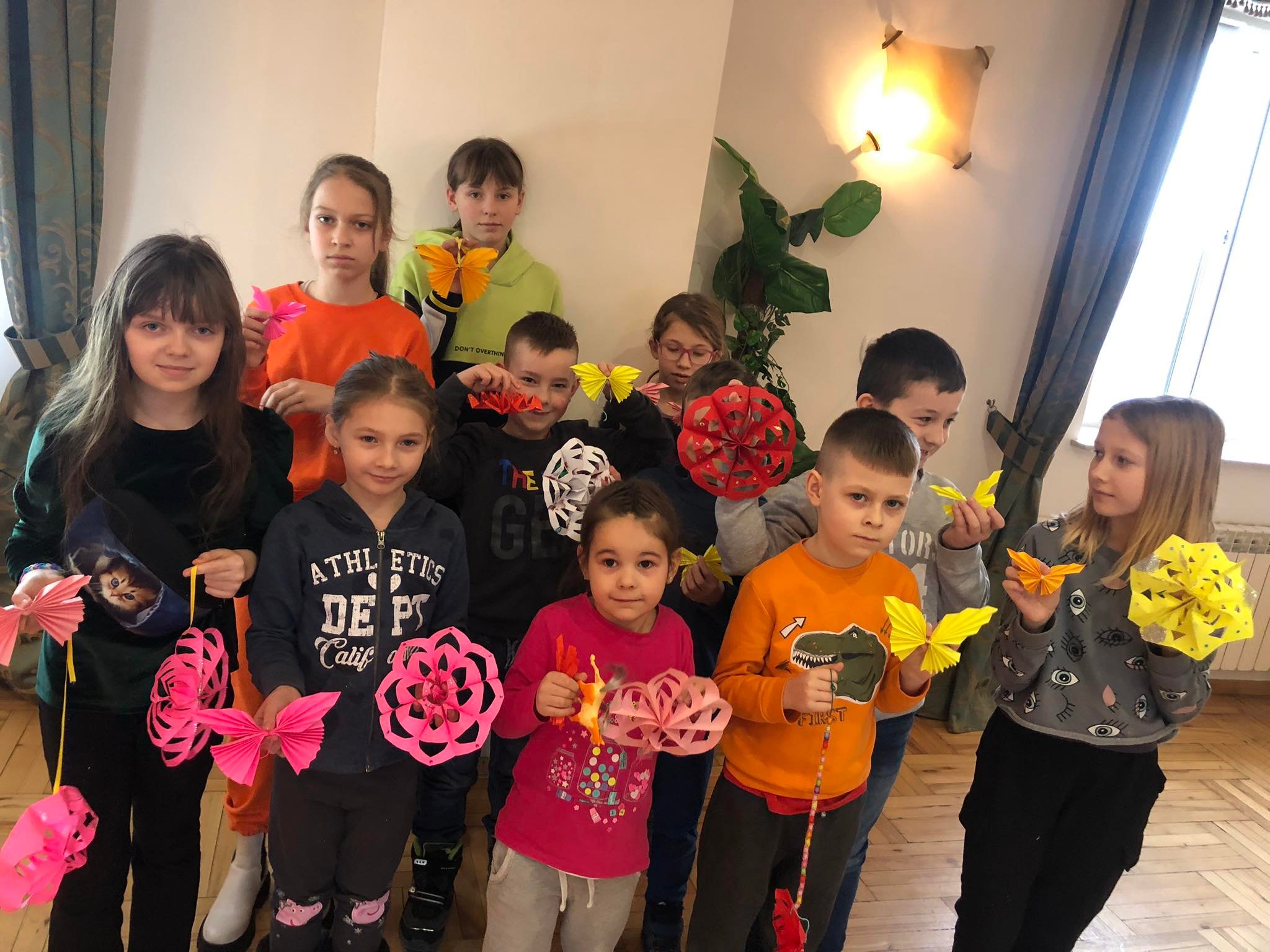 Zajęcia plastyczne w Ryglicach