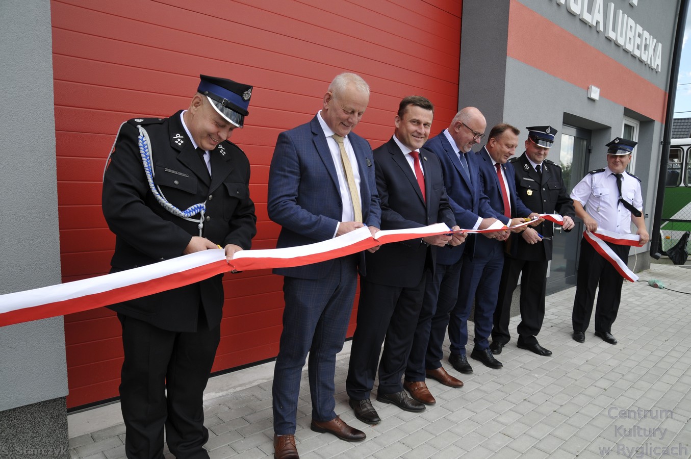 Uroczyste otwarcie remizy