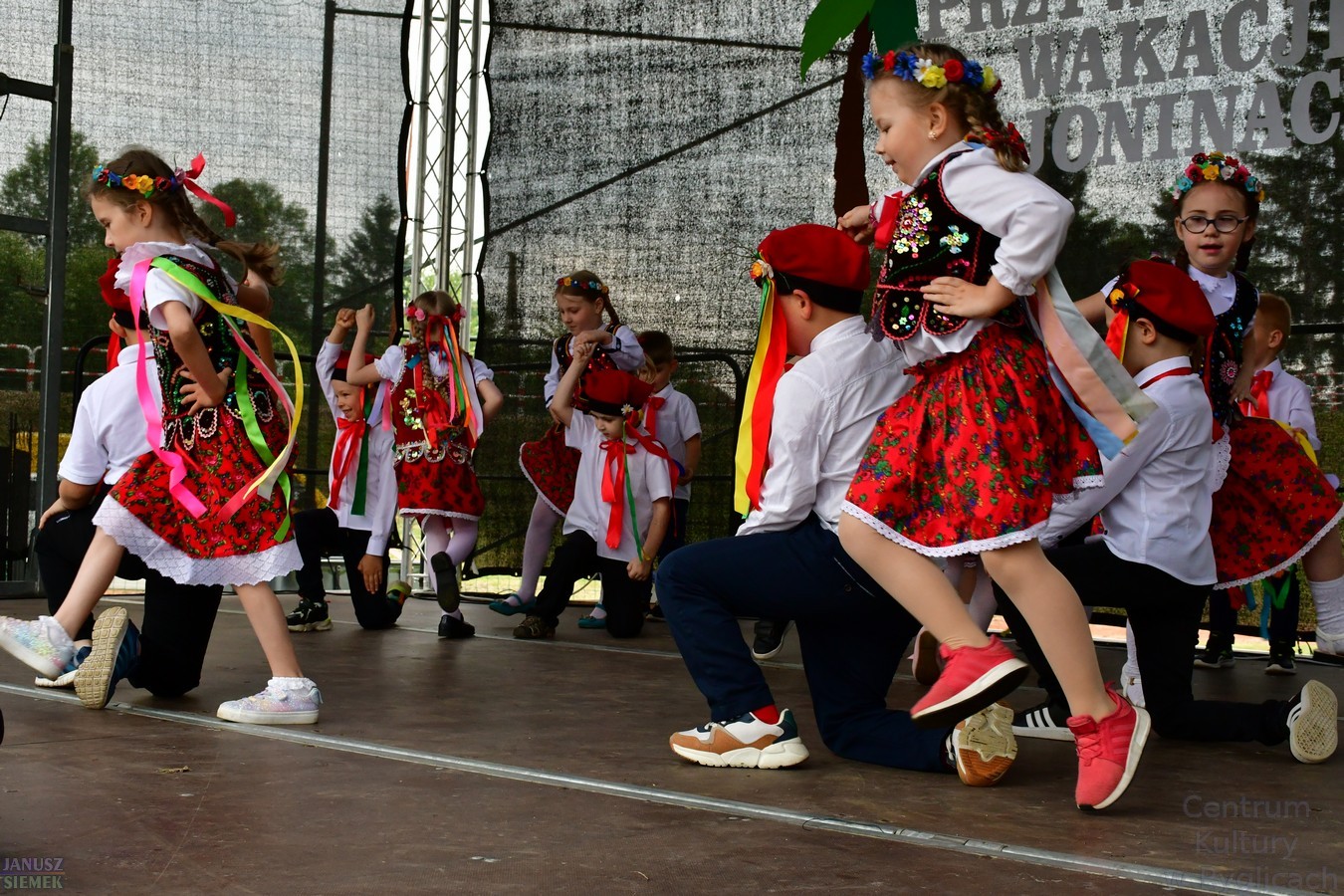 Występ uczniów szkoły