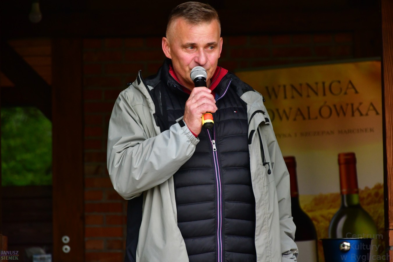 Szczepan Marcinek - właściciel Winnicy Kowalówka