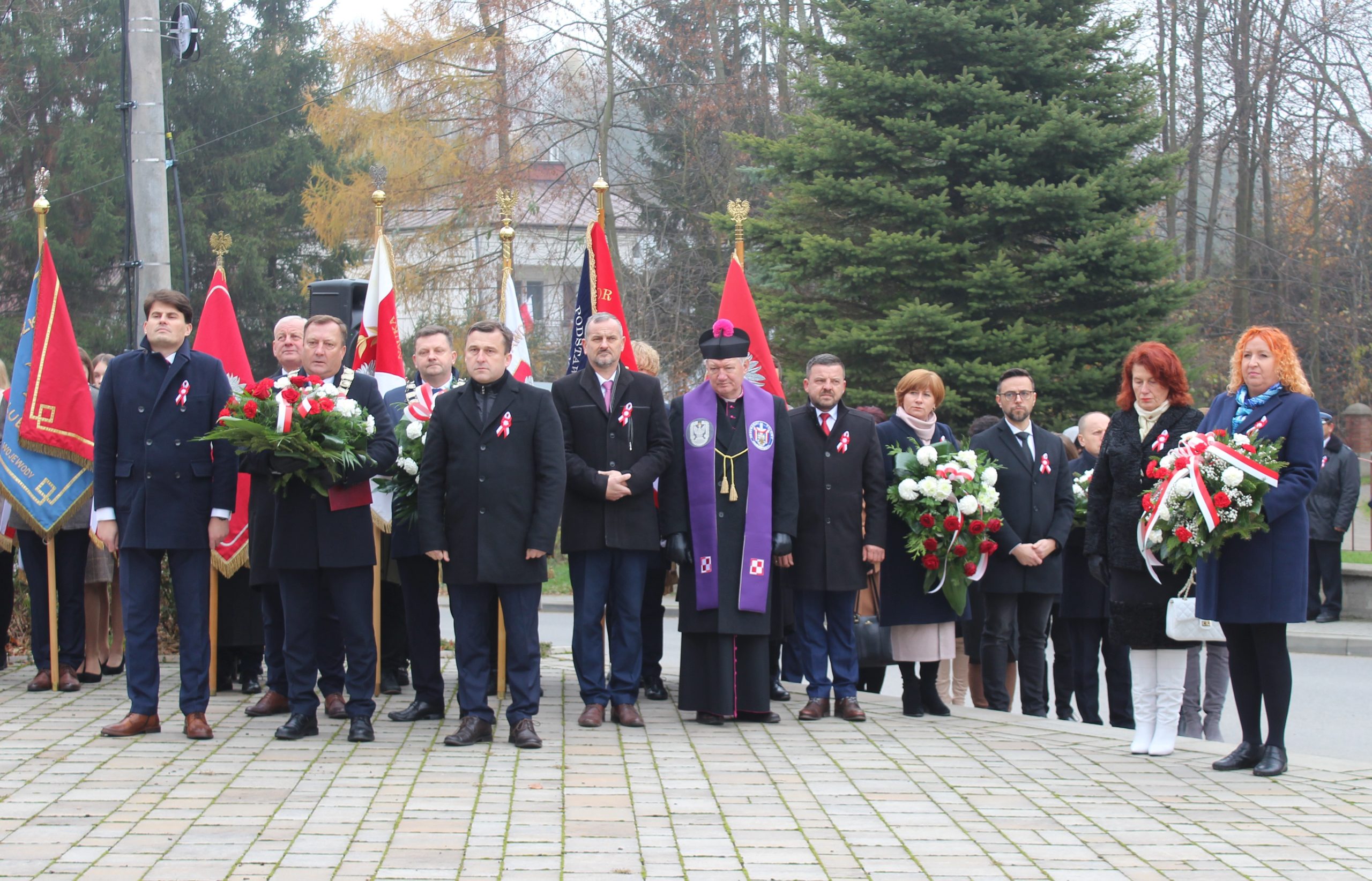 Uroczystość patriotyczna na Placu św. Katarzyny