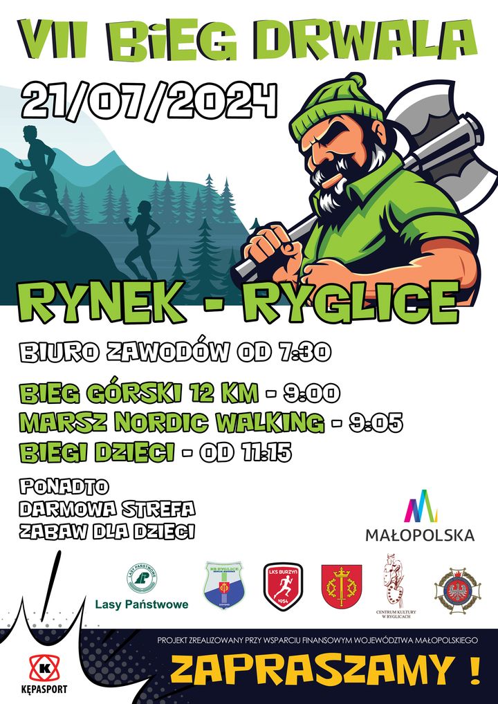 Informacja o Biegu Drwala