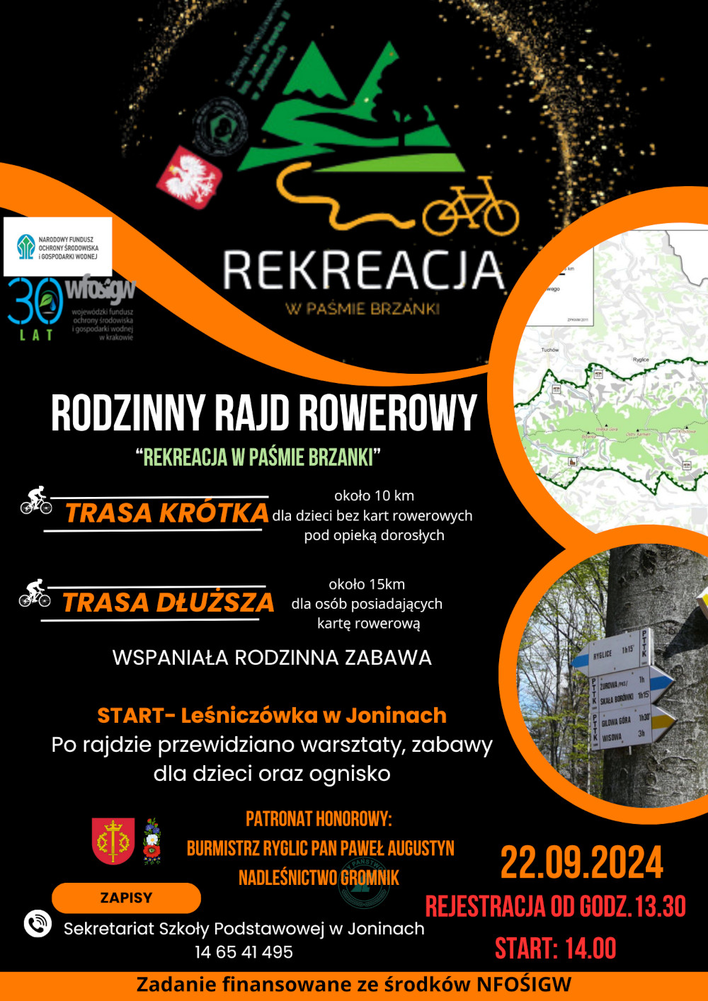 Informacja o rajdzie rowerowym