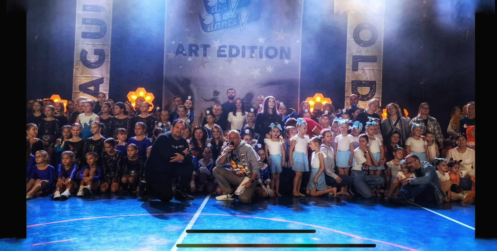 Uczestnicy turnieju tańca