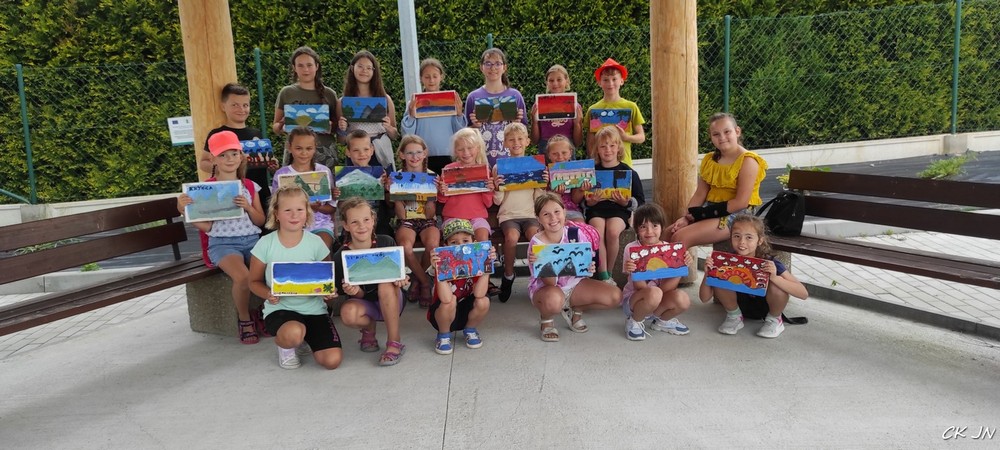 Zajęcia wakacyjne - grupa uczestników