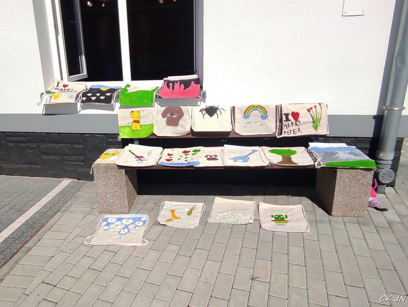 Zajęcia wakacyjne - wykonane dziełą