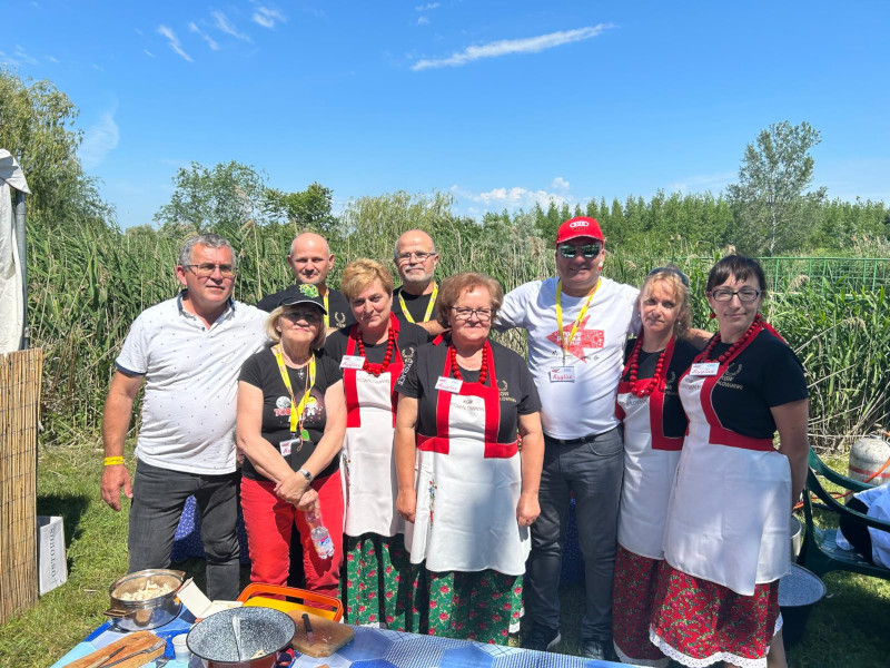 Reprezentanci gminy na Węgrzech- Kowalowianki