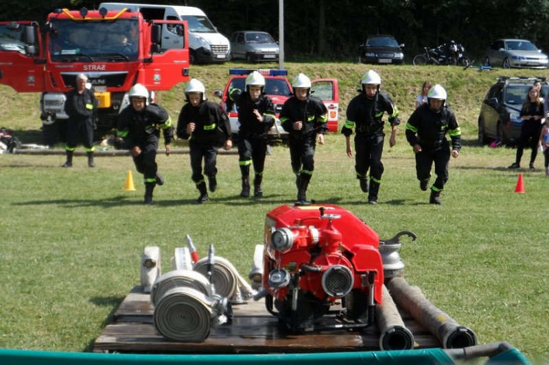 Informacja o zawodach strażackich w Joninach