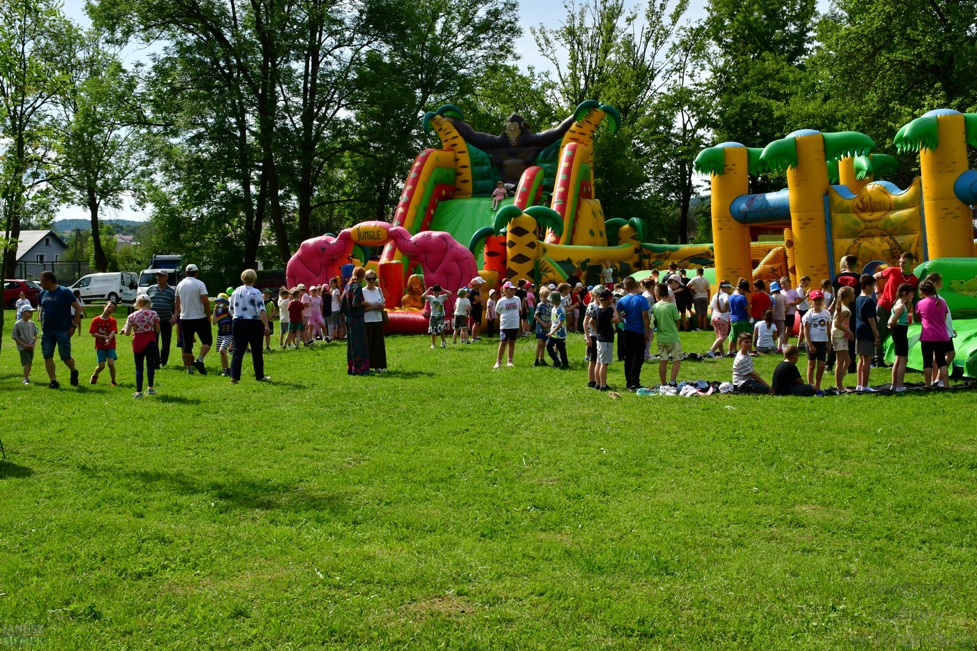 Uczestnicy Dnia Dziecka