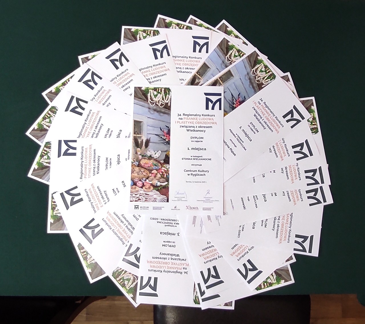 Dyplomy dla twórców z gminy Ryglice