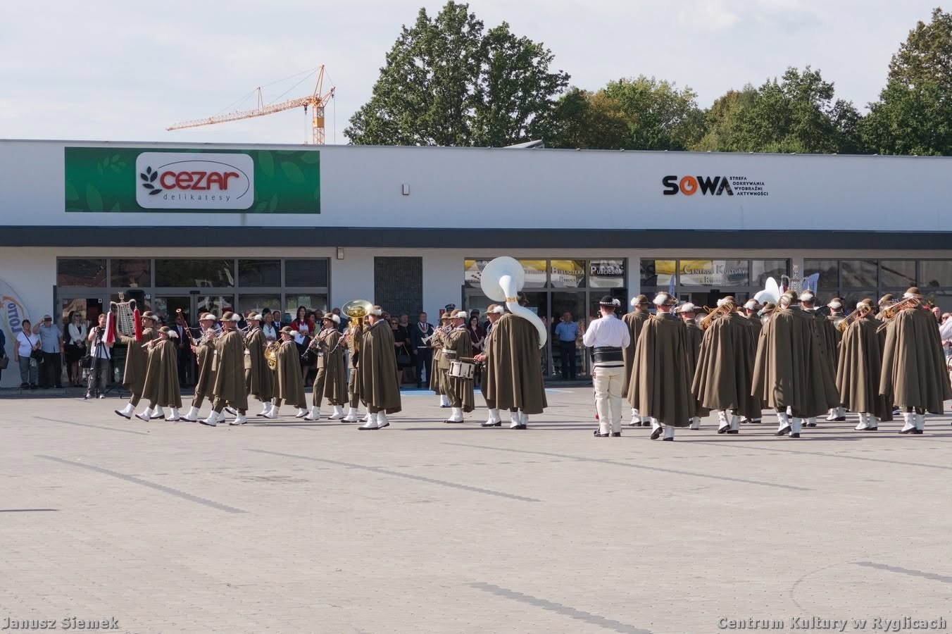 Występ Orkiestry Reprezentacyjnej Straży Granicznej z Nowego Sącza