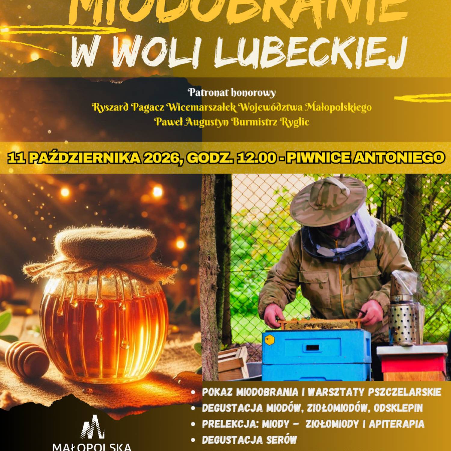 Miodobranie w Woli Lubeckiej